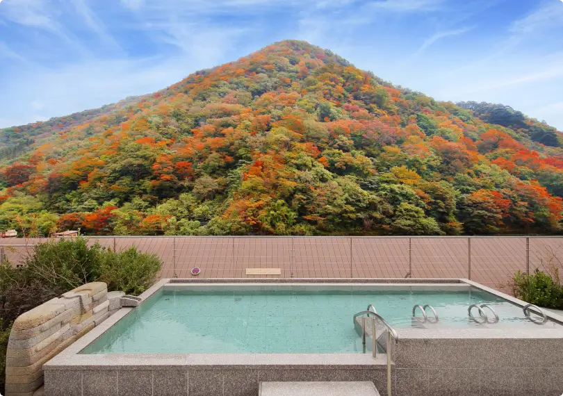 写真:空中庭園露天風呂5