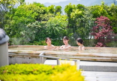 写真:空中庭園露天風呂2
