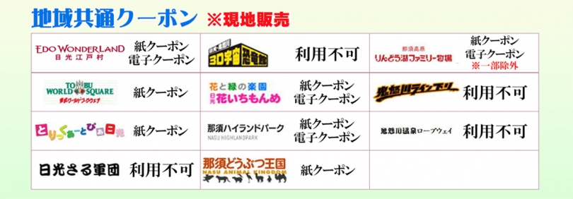 当館周辺 地域共通クーポンが使える観光施設のご紹介 鬼怒川温泉あさやホテル 公式