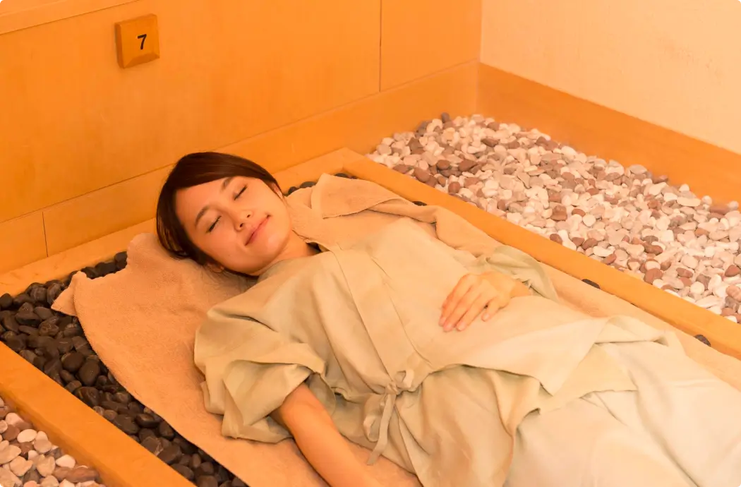 岩盤浴らくらく