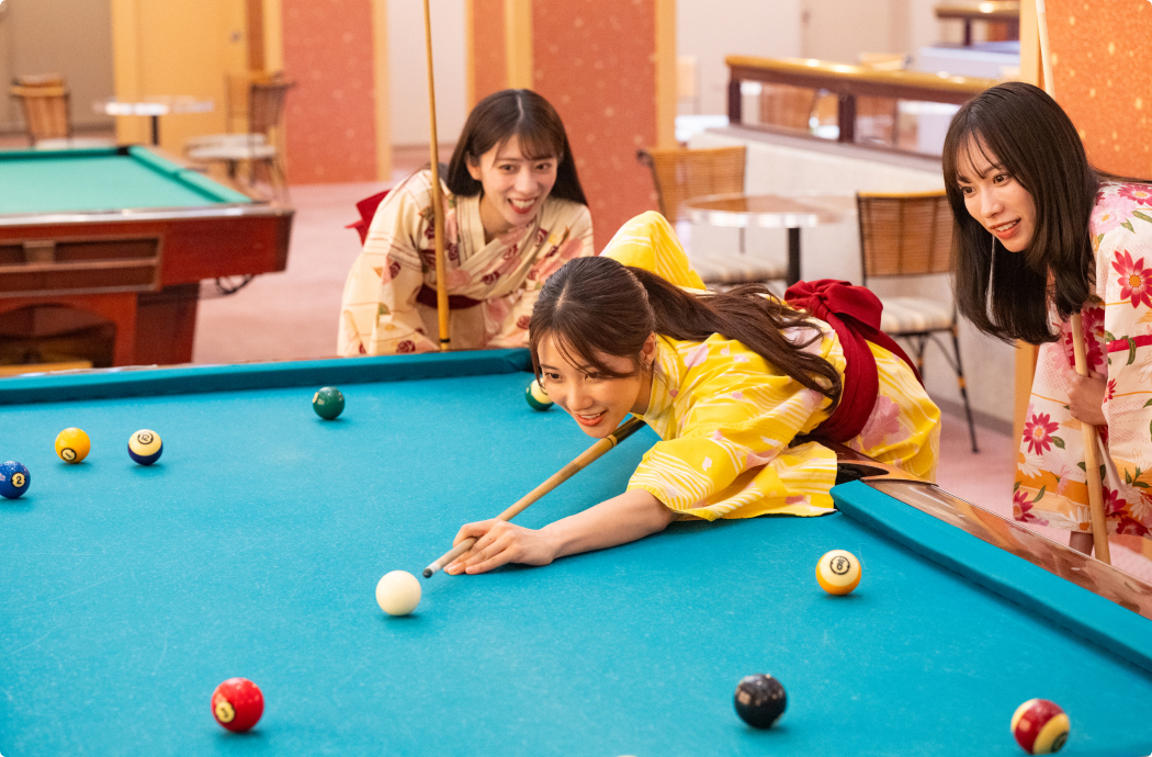 写真:ゲームコーナー 卓球・ビリヤード1