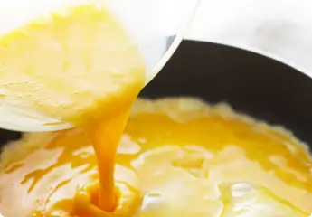 自分でオーダーするトッピングオムレツ2