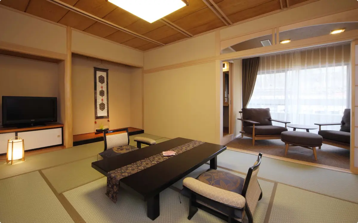 眺望風呂付和洋室