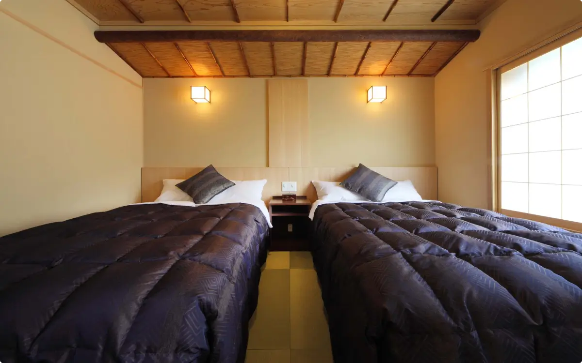 ベッド付和室