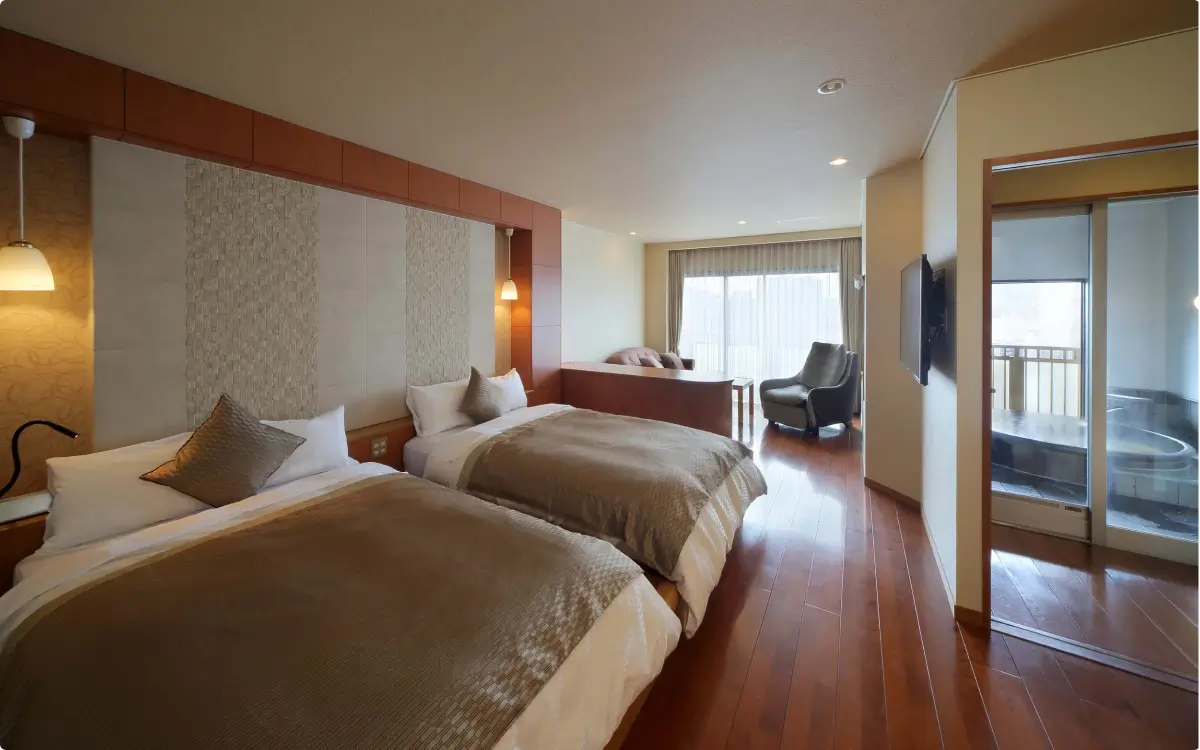 最上階 展望風呂付 グランドツイン