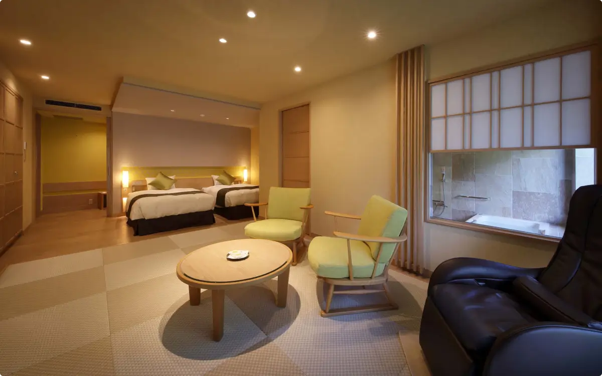 眺望風呂付 リラックス和洋室