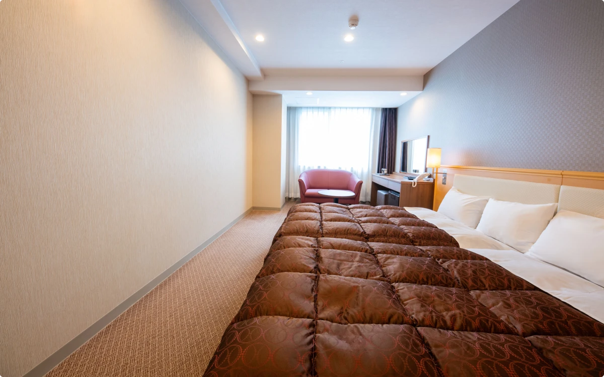 洋室(スモールツイン又はハリウッドツイン)