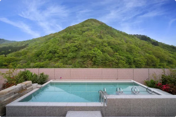 写真:空中庭園露天風呂2