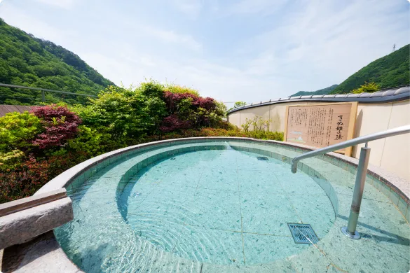 写真:空中庭園露天風呂8