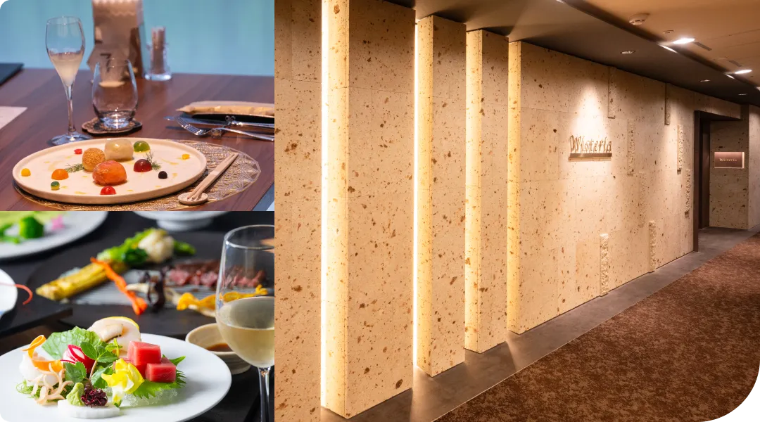 写真:お食事コース ブッフェ