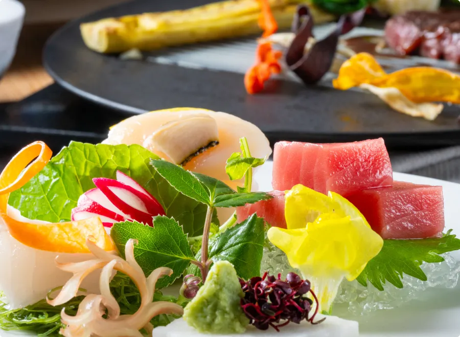 写真:お食事コース2