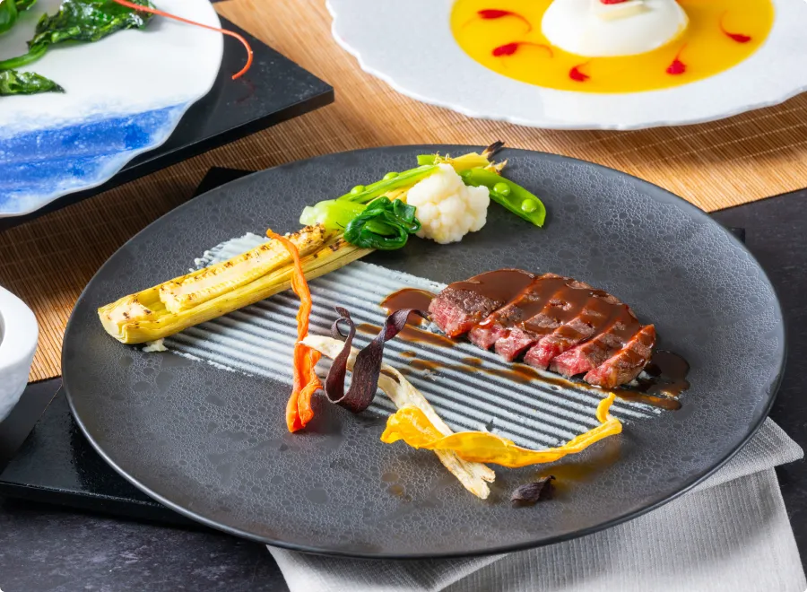 写真:お食事コース3