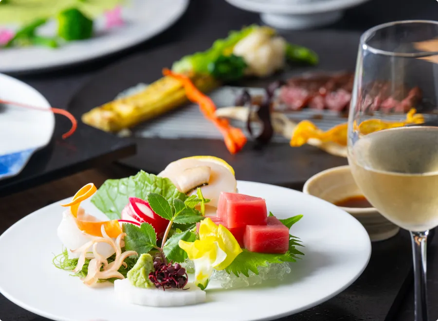 写真:お食事コース4