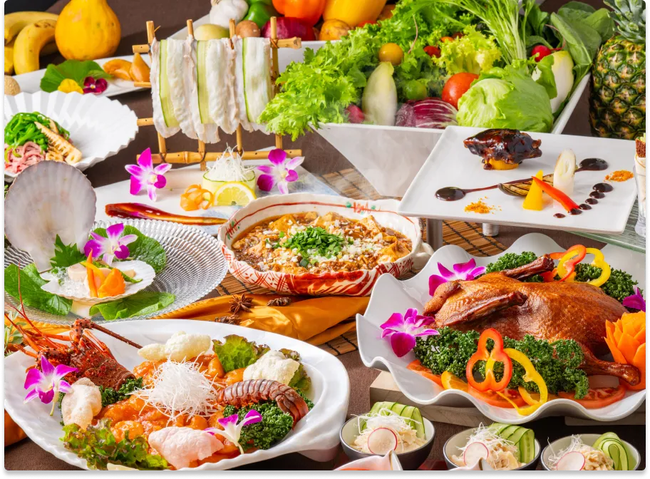 写真:ブッフェ料理2