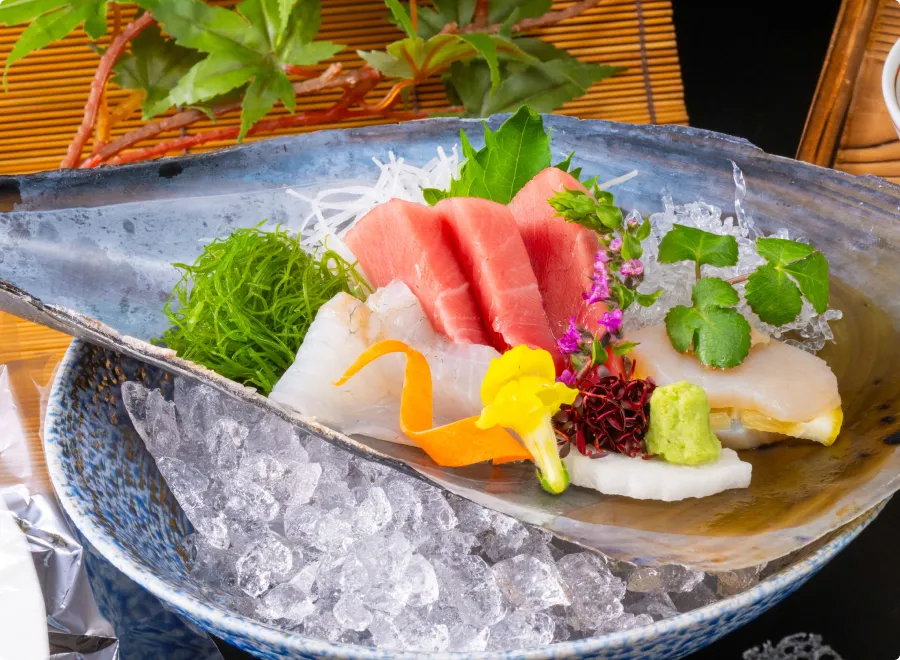 写真:コース料理1