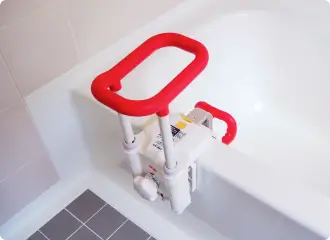 写真:簡易手すり